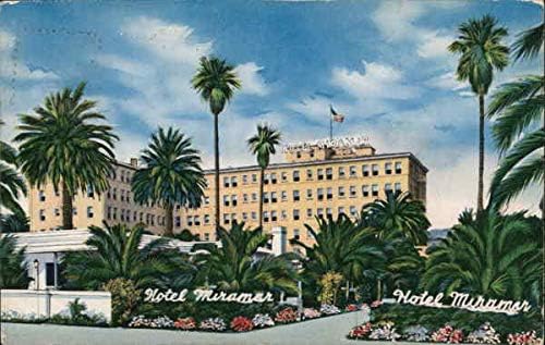 Otel Miramar ve Bungalovlar Santa Monica, California CA Orijinal Vintage Kartpostal