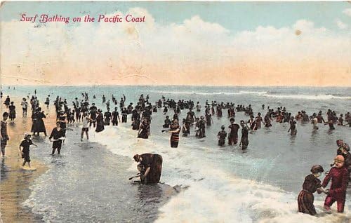 Pasifik Kıyısı, Kaliforniya Kartpostalı
