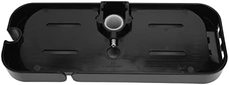 Zerodıs duş rafı, Delme Ücretsiz ABS Malzeme Duş Depolama Sepeti Küçük Kompakt Etkili Su Geçirmez Tuvalet Mutfak için (Siyah)