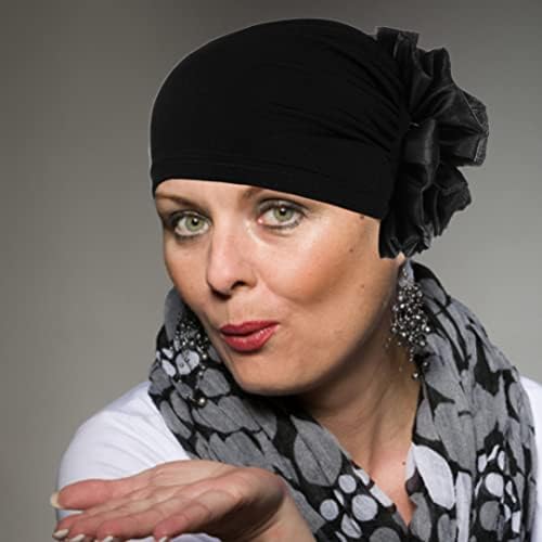 KUYYFDS Bantlar, müslüman Başörtüsü Türban Elastik başörtüsü Wrap Kadınlar için Kemo Kap Bayram Şapkalar Kadınlar Siyah
