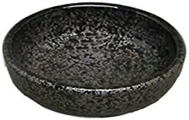初山窯 Senyokuchi, φ7 × 2,5 cm, Siyah El İlanı