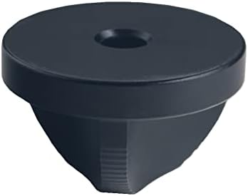 TEKERLEK 45 RPM Alüminyum Kayıt Adaptörü Ekle ile Uyumlu 7 inç Vinil Kayıtları Dome 45 Adaptörü Siyah