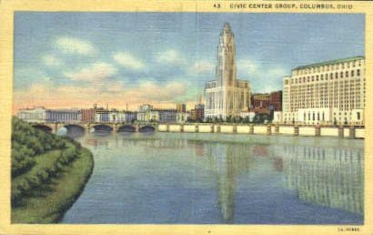 Columbus, Ohio Kartpostalı