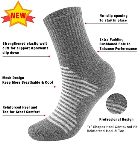 Iseasoo varis çorabı Kadınlar ve Erkekler için Sirkülasyon-Plantar Fasiit Ekip Çorap Desteği Atletik Koşu için