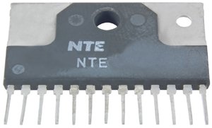 NTE Electronics NTE7104 CRT Ekran için Sürücü Devresine Sahip Dikey Sapma Çıkışlı Entegre Devre, 13 Uçlu SIP Paketi