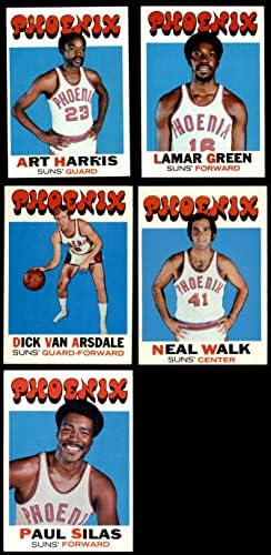 1971-72 Topps Phoenix Suns Takım Seti Phoenix Suns (Set) ESKİ / MT Suns