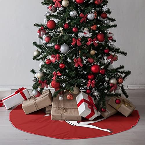 Pinup Kızlar Kalp Noel Ağacı Etek Yumuşak Noel Ağacı Mat Noel Süs Tatil Partisi için Ev 30 x 30
