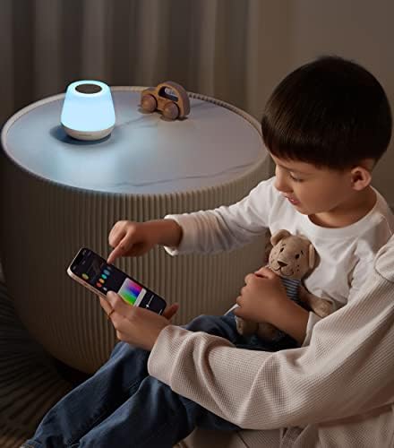 Uyku için Lyridz Bebek Ses Makinesi, Gece ışıklı Beyaz Gürültü Makinesi, 24 Yatıştırıcı Sesli Yürümeye Başlayan Çocuk Uyku