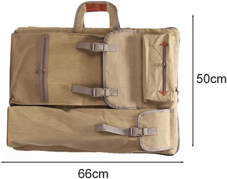 OPWELE keten sırt çantası 4K Çok Fonksiyonlu Çizim Kurulu Çantası Çizim Kurulu Çantası Açık Eskiz Sanat Malzemeleri (Renk: