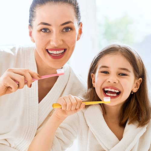 6 Parça Çocuklar Ekstra Yumuşak Nano Diş Fırçası Çocuk Kıllar Diş Fırçası Çocuk Mikro Nano Manuel Diş Fırçası Seti ile 20000
