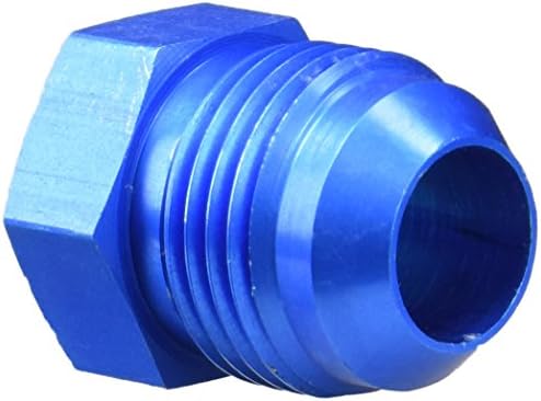 Aeroquip FCM3716 Mavi Eloksallı Alüminyum-10AN Parlama Tapası