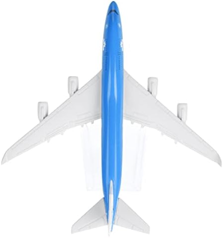 NATEFEMİN Alaşım KLM B747 Model Uçak Modeli 1: 400 Modeli Simülasyon Fighter Bilim Sergi Modeli Vitrin Modeli