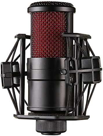 GFDFD Mikrofon Kiti Kablo ile Darbeye Dayanıklı Klip Canlı Yayın Mikrofon Kondenser Mikrofon