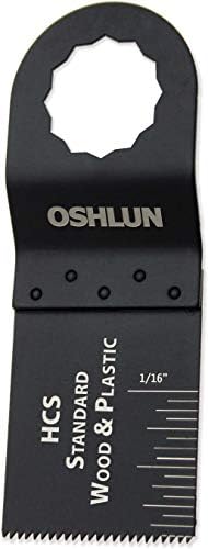 Oshlun MMS-0310 1-1/3-İnç Standart HCS Salınan Aracı Bıçak FEİN SuperCut ve Festool Vecturo, 10-Pack