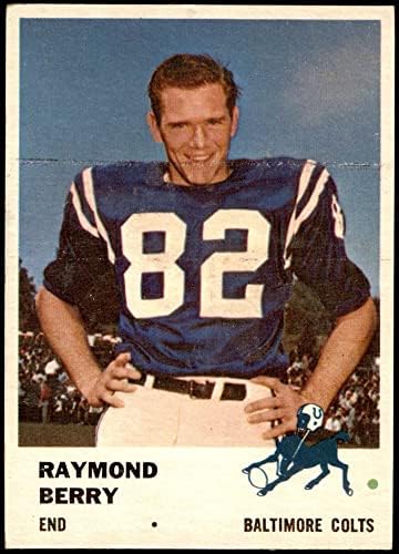 1961 Fleer 33 Raymond Berry Baltimore Colts (Futbol Kartı) VG/ESKİ Colts SMU