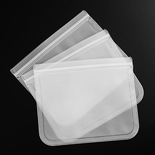 Baoblaze Kullanımlık Gıda Saklama Torbaları BPA Düz zer Çanta Kullanımlık Galon Çanta Sandviç aperatif Çanta Açılıp Kapanabilir