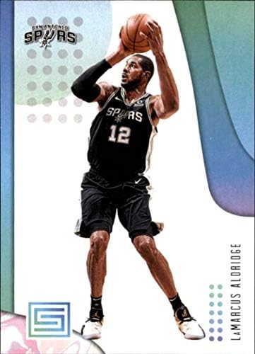 2018-19 Panini Durumu 45 LaMarcus Aldridge San Antonio Spurs NBA Basketbol Ticaret Kartı