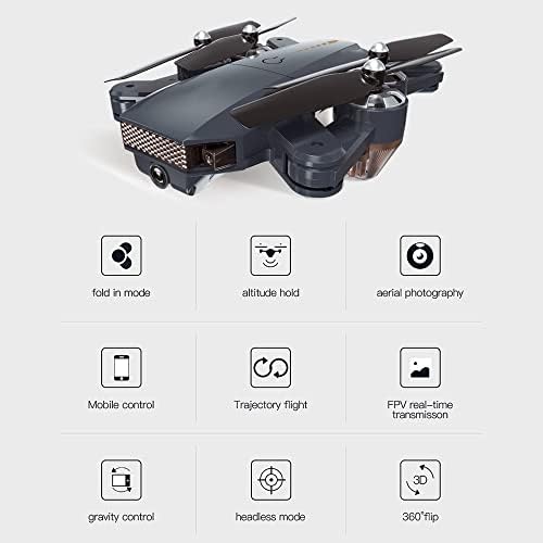 Altı Eksenli Sarsıntı Önleyici Gimbal HD 4K Drone Otonom Uçuşunu Gerçek Zamanlı Olarak İzleyin (300.000 WIF)