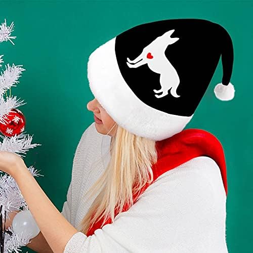 Alman Çoban Köpeği Noel Şapka İçin Yeni Yıl Tatil Parti Cosplay