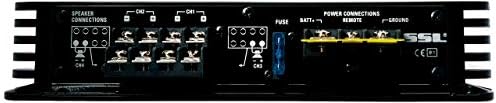 Sound Storm Laboratories EV400. 4 Evolution 400 W, 4 Kanal, 2 ila 8 Ohm Kararlı Sınıf A / B, Tam Aralıklı Araba Amplifikatörü,