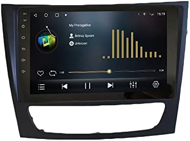 Android 10 Autoradio Araba Navigasyon Stereo Multimedya Oynatıcı GPS Radyo 2.5 D Dokunmatik Ekran forBenz E Sınıfı 2005-2008