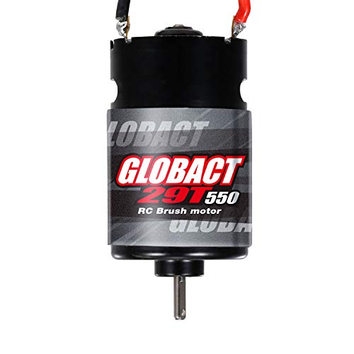 Globact Rc Motor 550 12T Fırçalı Motor için 1/10 RC Ölçekli Elektrikli Kısa Kulvar Kamyon araba Slash 2WD / 4WD Redcat ARRMA