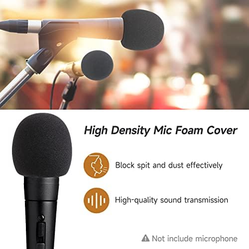 SM58 Ön Cam Mikrofon Köpük Kapak Pop Filtre için Özelleştirilmiş Shure SM58 Mikrofon Rüzgar Gürültüsünü Azaltmak tarafından