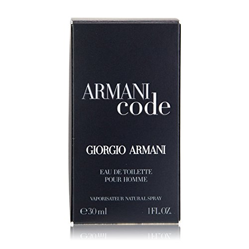Erkekler için Giorgio Armani Code Eau de Toilette Sprey, 0,5 Ons