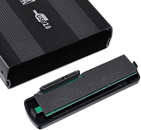 3.5 inç HDD Harici Kılıf USB 2.0 SATA Harici 3.5 Sabit Disk Muhafaza Disk için 3.5 SATA HDD Harici saklama Kutusu ile Alüminyum