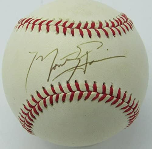 Monty Fariss Texas Rangers İmzalı / İmzalı OAL Beyzbol 163024-İmzalı Beyzbol Topları
