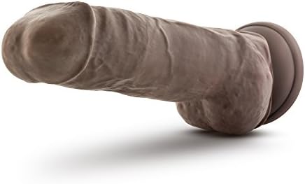 Allık Büyük Boy-10 uzun büyük gerçekçi 2.5 kalın-Sensa hissediyorum çift yoğunluklu Ultra yumuşak yapay Penis - Güzel bir