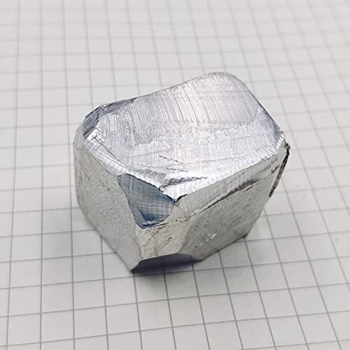 RUICHI 5g 10g 20g 50g İndiyum Metal %99.995 % Saf Element 49 İndiyum Külçe İndiyum Blok (10g, inç)