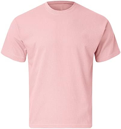 Yaz Yüzmek Gömlek Erkekler için Erkek Yaz Düz Renk Kumaş Basit Rahat T Shirt Yuvarlak Boyun Erkek T Shirt Paketi