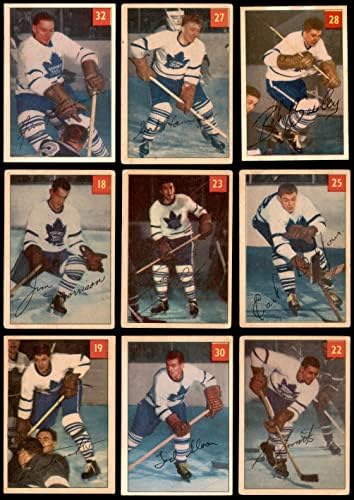 1954-55 Parkhurst Toronto Maple Leafs Takım Setine Yakın Toronto Maple Leafs (Set) GD + Maple Leafs