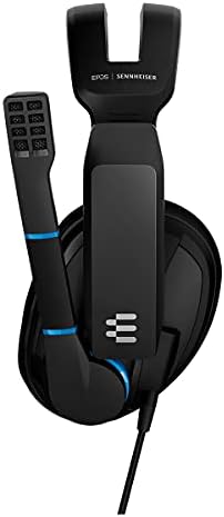Gürültü Önleyici Mikrofonlu EPOS Sennheiser GSP 300 Oyun Kulaklığı, Çevir-Kapat, Rahat Bellek Köpük Kulak Pedleri, PC, Mac,