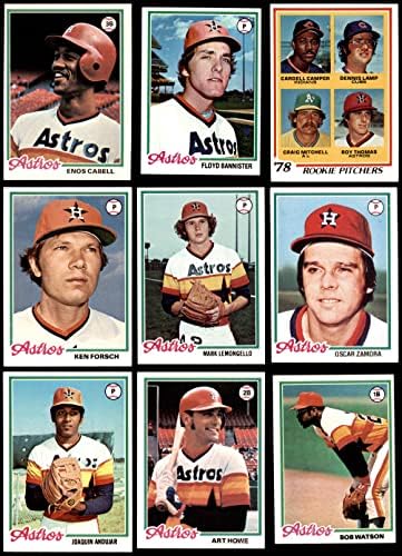 1978 Topps Houston Astros Takım Seti Houston Astros (Set) ESKİ / MT + Astros