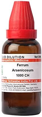 Dr Willmar Schwabe Hindistan Ferrum Arsenicosum Seyreltme 1000 CH