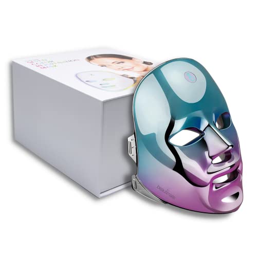 beautimate 7 renk LED maske foton ışık tedavisi şarj edilebilir yüz cilt bakım maskesi