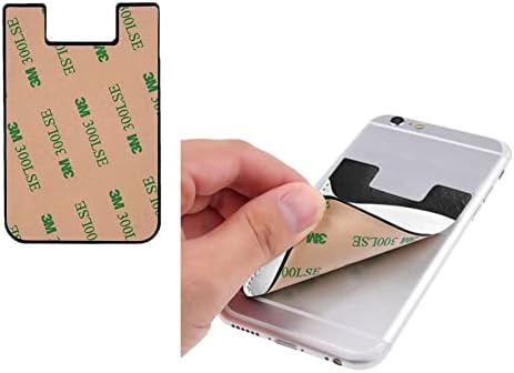 Özel telefon kartı Tutucu Telefon Cüzdanı, Kişiselleştirilmiş Resminizi Ekleyin Metin Logosu Yapışkan çubuk-On kredi kartı