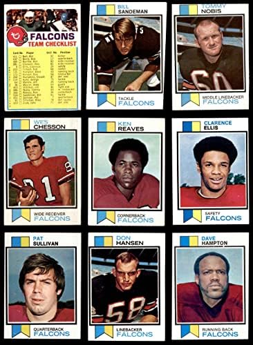 1973 Topps Atlanta Şahinleri Takım Seti Atlanta Şahinleri (Set) VG + Şahinler