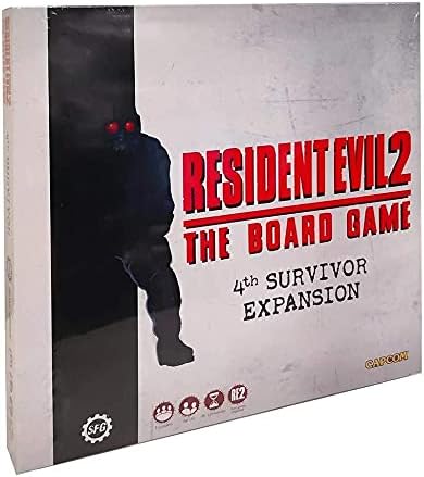 Resident Evil 2 Masa Oyunu Temel Oyun, B Dosyaları ve 4. Survivor Genişletme Paketi (3 Öğe)