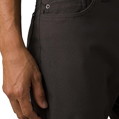 prAna Brion Slim Pantolon II-Erkek Koyu Renkli Ütü, 34x32