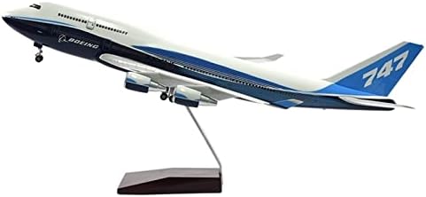 RCESSD kopya uçak modeli 46 cm 1/160 Boeing 747 787 Airbus modeli alaşım kalıp döküm reçine uçak modeli ile LED ışıkları