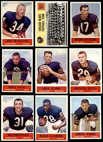 1964 Philadelphia Chicago Bears Takım Seti, Ditka (Set) EX / MT olmadan
