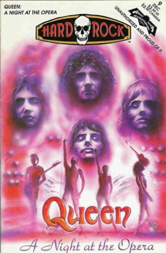 Hard Rock Çizgi Romanları 9 VF / NM; Devrimci çizgi roman | Kraliçe Operada Bir Gece