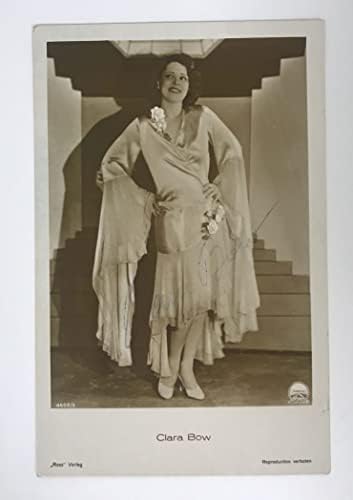 Clara Bow (ö. 1965) İmzalı Vintage 3. 5x5. 5 Fotoğraf - Ömür Boyu COA