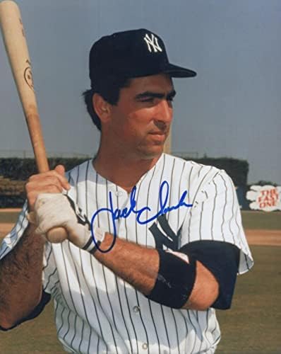 Jack Clark New York Yankees, Coa İmzalı MLB Fotoğrafları ile İmzalı 8x10 Fotoğraf İmzaladı