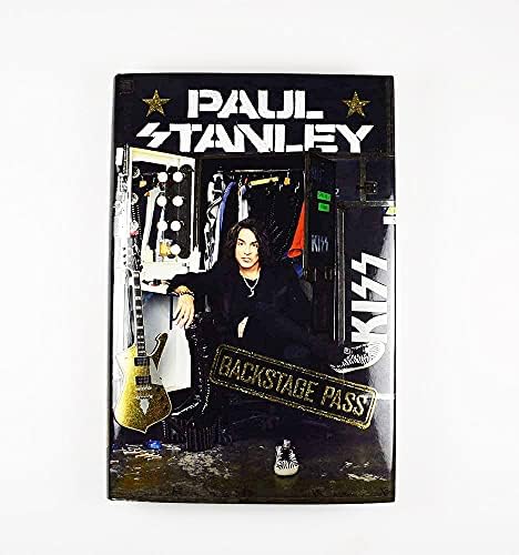 Paul Stanley Öpücük Sahne Arkası Geçiş Kitabı İmzalı İmzalı Otantik BAS BECKETT COA