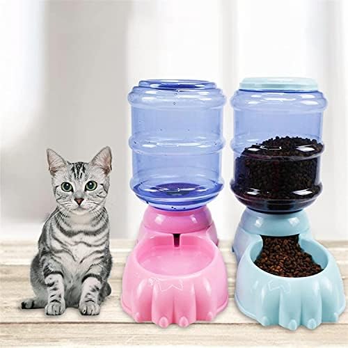 BİENKA Taşınabilir Köpek Su pet şişe su sebili Kedi Otomatik Besleyici Kaynağı için Küçük Orta Köpek Su pet şişe kasesi İçme