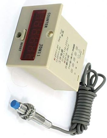 Aexit LJ8A3-2-Z/DC Vinç Aksesuarları 6-36V 2mm Endüktif yakınlık sensörü Anahtarı Anahtarları w Sayaç